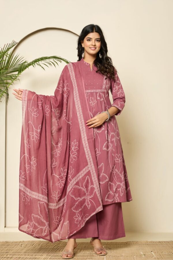 Mull cotton suite