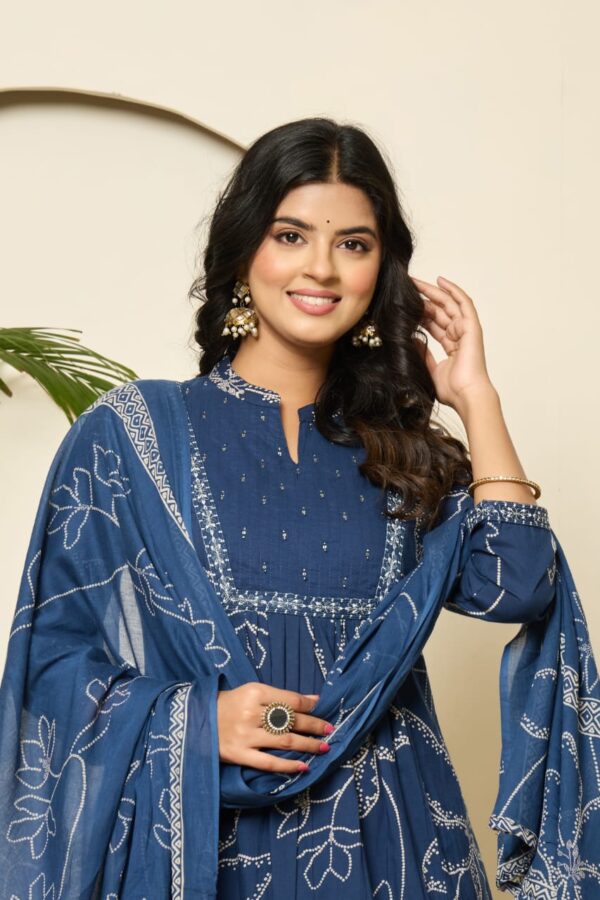 Mull cotton suite