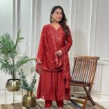 chanderi suits